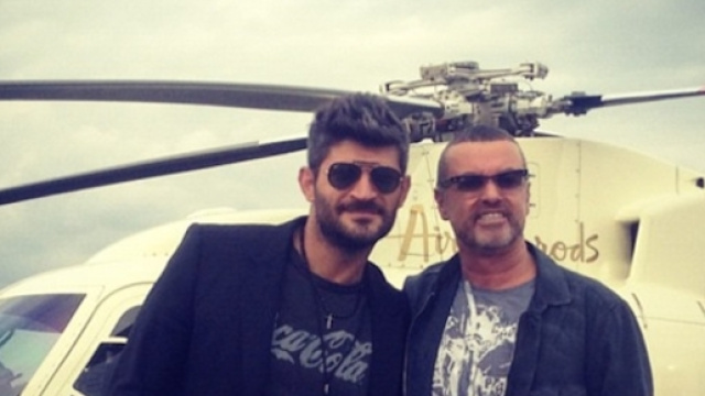 George Michael e Fadi Fawaz: foto dal profilo Instagram di Fadi.