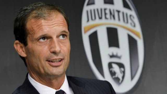 L'allenatore della Juventus Massimiliano Allegri.