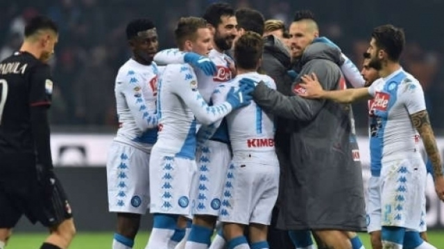 La felicita' azzurra a San Siro