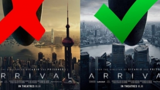 La locandina che fa scandalo ad Hong Kong.