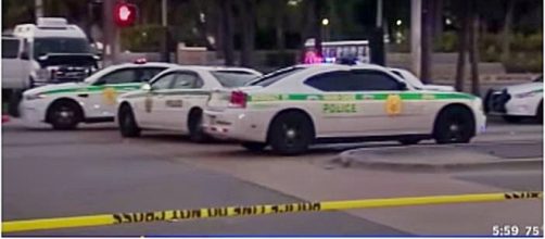 8 people shot at Martin Luther King Jnr memorial Florida / Photo screencap from Hezakya news via Youtube