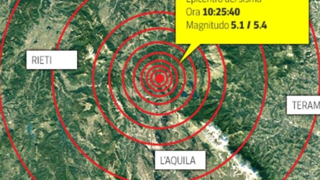 Montereale &egrave; l'epicentro del terremoto in centro Italia