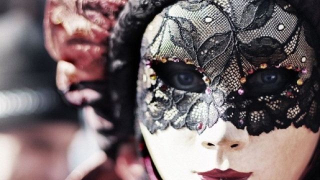 Una maschera del Carnevale di Venezia