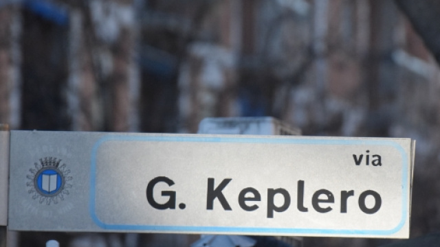 Via Keplero, nella cittadina di Colognola.