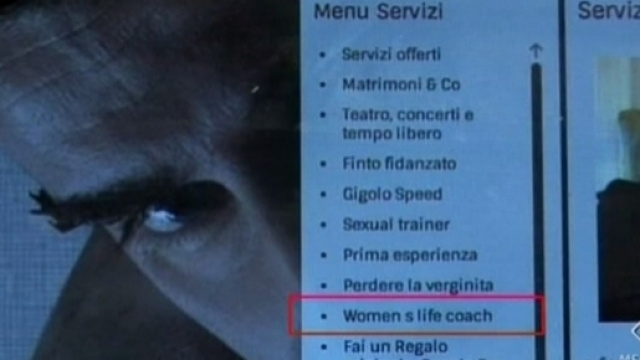 I servizi offerti da un gigol&ograve;