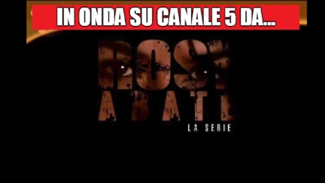 Nella foto il promo in onda in TV di: Rosy Abate la serie