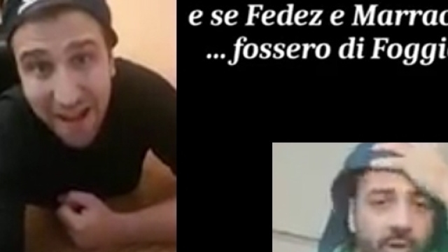 Pio e Amedeo, parodia scontro Marracash vs Fedez