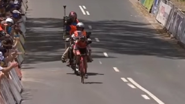 Richie Porte da solo verso la vittoria