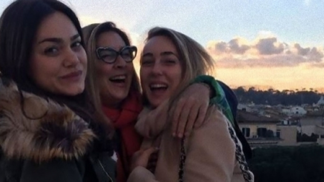 Romina Power e le due figlie Cristel e Romina Jr.