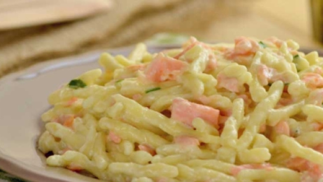 TRrofie cremose, delicate e uniche della tradizione italiana