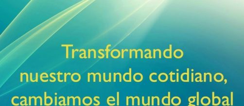 Podemos solucionar como seres individuales los problemas del mundo ... - anamkaralfundacion.org