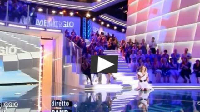 Barbara D'Urso piange a Pomeriggio 5