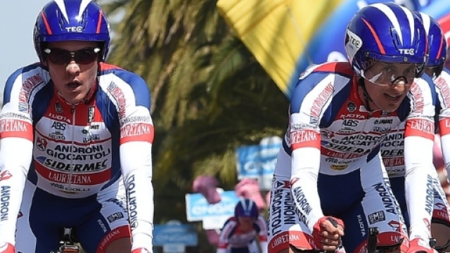 La Androni al Giro 2015, l'ultimo corso dalla squadra