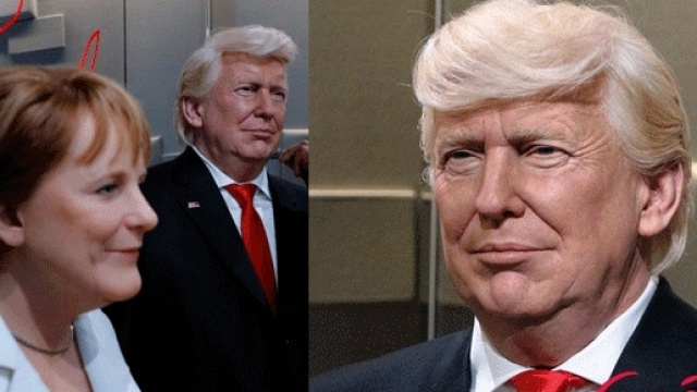 Ouf, en deux mois seulement (contre six habituellement) le mus&eacute;e Gr&eacute;vin a r&eacute;ussi un Donald Trump rivalisant avec celui de Madame Tussauds &agrave; Londres