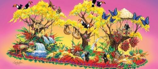 'The Bachelor' 2017 Rose Parade Float - Pasadena Star News Media Center