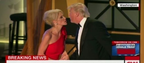 Donald Trump and Kellyanne Conway, via Twitter