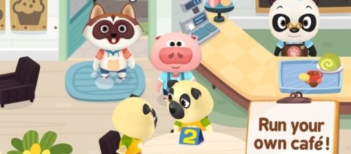 'Dr. Panda Cafe' is modeled after the activities in eateries. / Photo via Tom Buyckx, Dr. Panda. Used with permission.