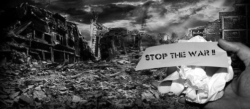 La sociedad exige acabar con la guerra. Public Domain