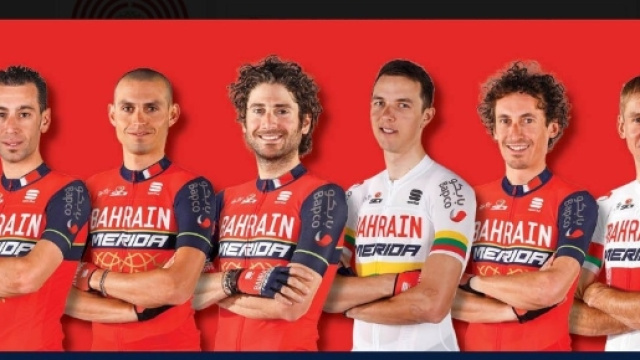 Il Team Bahrain Merida di Nibali per la Volta de San Juan