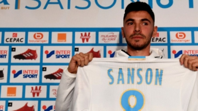 Morgan Sanson, nouveau joueur de l'Olympique de Marseille