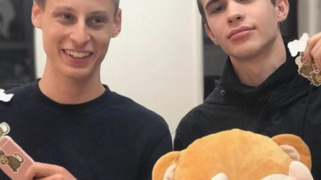 I due giovani ideatori di Monkey