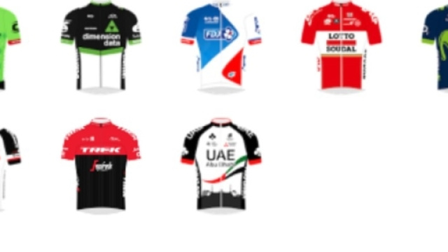 Le maglie della stagione 2017, prima parte