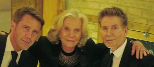 Marina Cicogna celebrando su cumplea&ntilde;os.