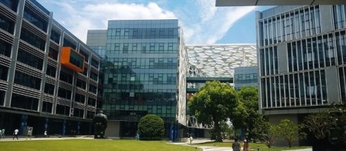 The headquarters for Alibaba Group (NYSE: BABA) B2B business, Binjiang Campus in Hangzhou / Danielinblue, Wikimedia Commons CC BY-SA 4.0