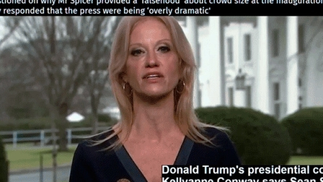 La Novlangue du Minist&egrave;re de la V&eacute;rit&eacute; de George Orwell est d&eacute;sormais le langage de la pr&eacute;sidence de Donald Trump, adepte des ''faits alternatifs''