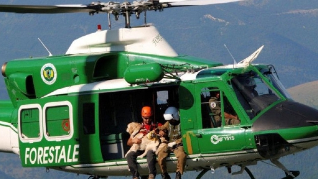 Lo scioglimento del Corpo Forestale ha fatto rimanere negli hangar 8 elicotteri