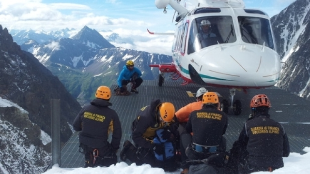 Elicottero del 118 precipita nell'aquilano