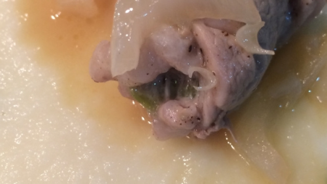 Involtini milanesi con cime di rapa e pur&egrave;