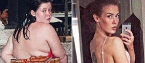 Source: Youtube Christopher Jericho. Mathilde Broberg loses 126 pounds to be fitness model