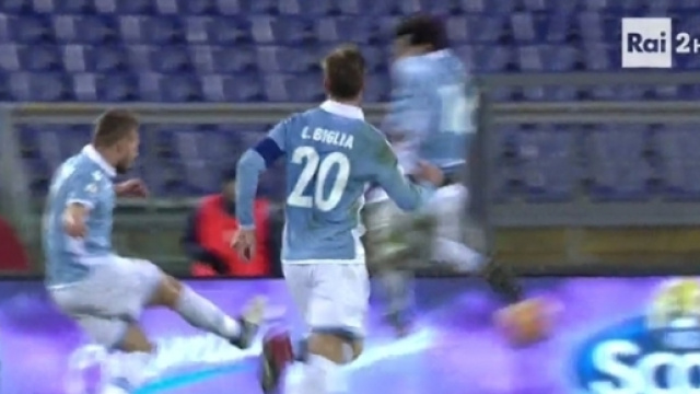 Ciro Immobile, autore del poker biancoceleste contro il Genoa