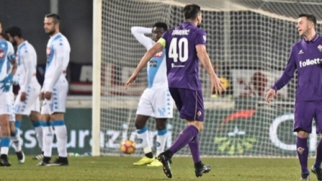 Un immagine di Fiorentina-Napoli 3-3