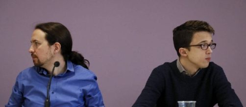 Pablo Iglesias y I&ntilde;igo Errej&oacute;n enfrentados.