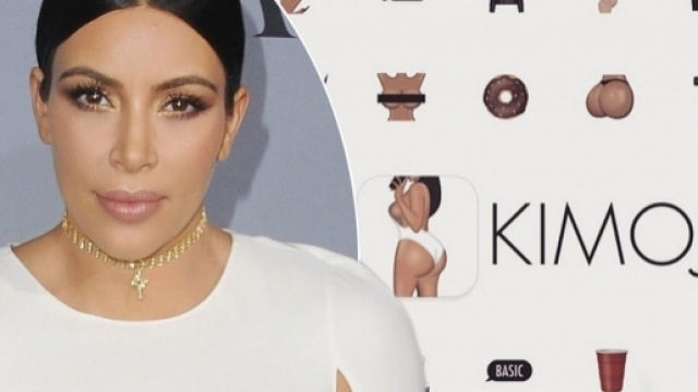 Kim Kardashian presenta Kimoji app
