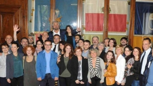 La squadra di Virginia Raggi (Fonte Facebook)