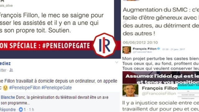 Les citations de Fran&ccedil;ois Fillon suscitent, sur Facebook ou Twitter, davantage d'ironie que les faits eux-m&ecirc;mes