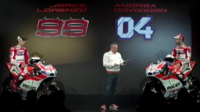 Presentazione Ducati Desmosedici 2017