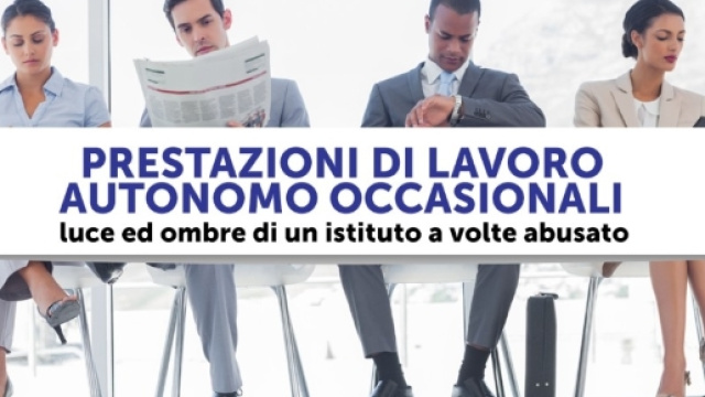 Prestazioni di lavoro autonomo occasionali: tutte le notizie utili