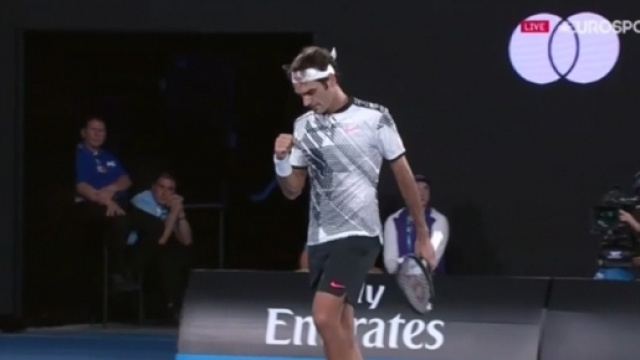 Roger Federe agli Australian Open 2017