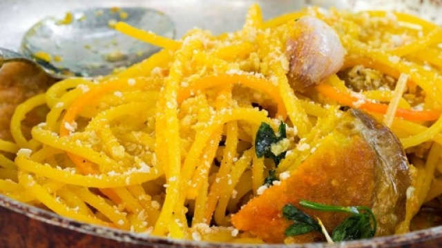 Spaghetti allo zafferano un gusto unico in tavola