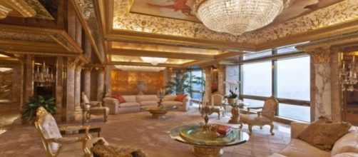 Donald Trump&rsquo;s penthouse apartment in Trump Tower FAIR USE dailymail.co.uk Creative Commons