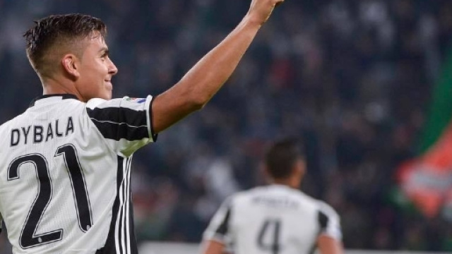Dybala autore della prima rete bianconera