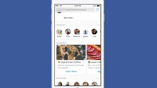 Facebook inizia a testare gli annunci in Messenger.