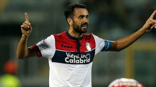 Raffaele Palladino, attaccante dell'F.C. Crotone.