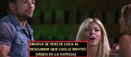 Im&aacute;genes del terrible ataque de locura de Oriana al descubrir la verdad sobre Luis y Melina