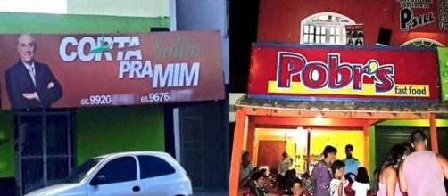 Nomes de com&eacute;rcios brasileiros criativos