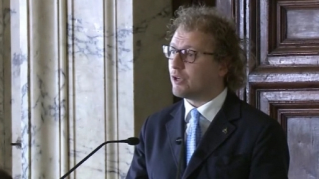 Il ministro dello Sport, Luca Lotti